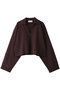 Smooth touch skipper knit tops/トップス リムアーク/RIM.ARK ダークブラウン