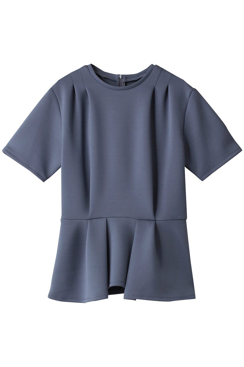 Peplum design cut tops/トップス