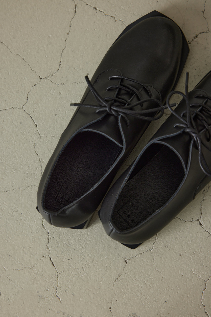 RIM.ARK(リムアーク)｜Lace up plump shoes/シューズ/ブラック の通販