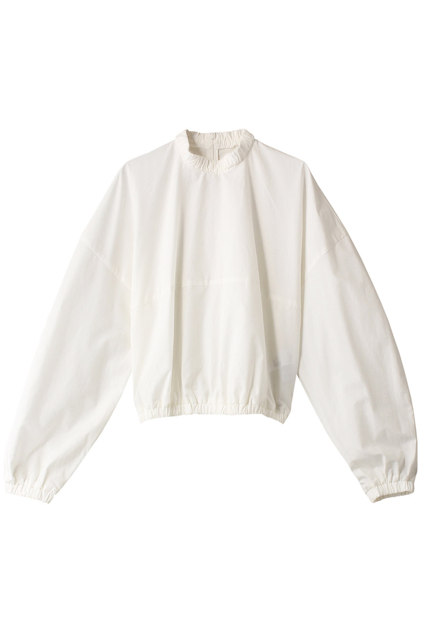 ＜ELLE SHOP＞ RIM.ARK Round sleeve blouse/ブラウス (ホワイト FREE) リムアーク ELLE SHOP