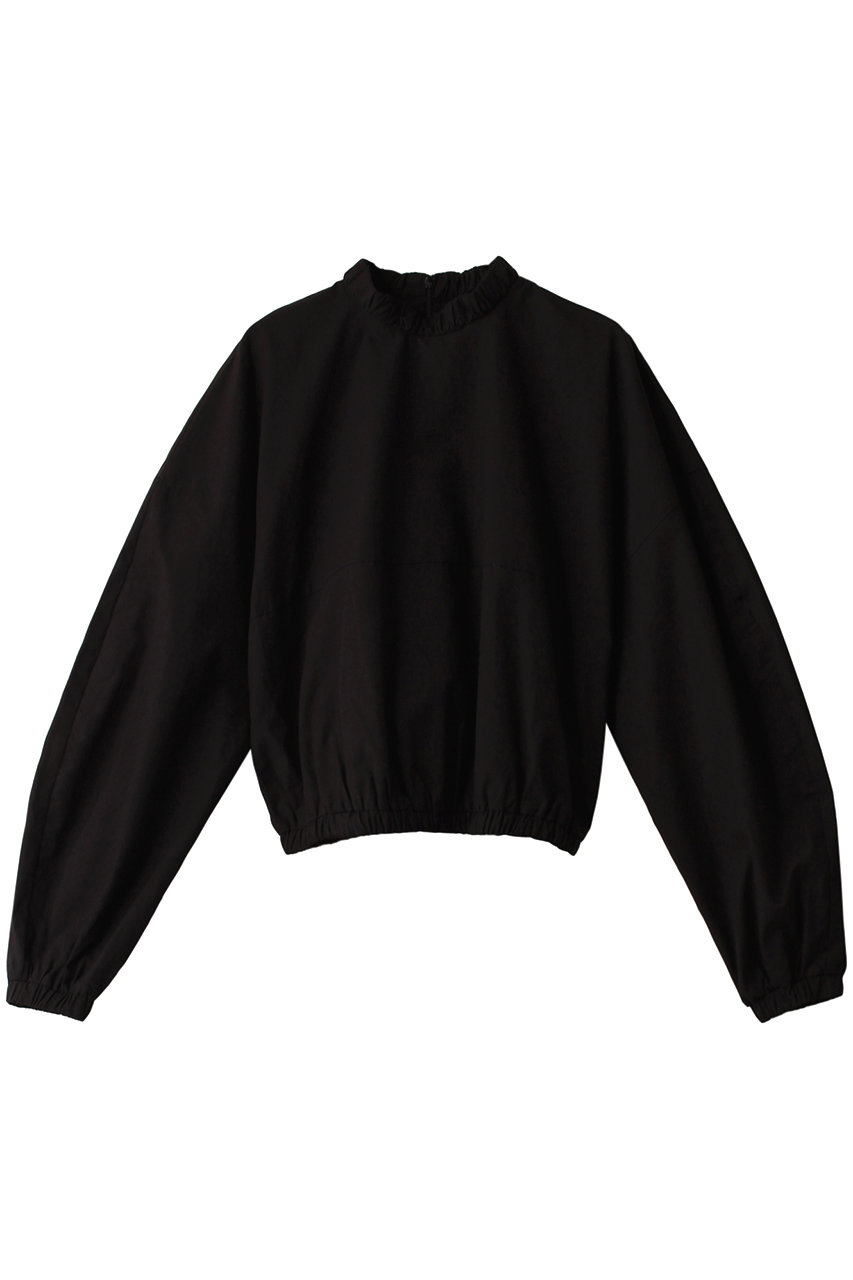 ＜ELLE SHOP＞ RIM.ARK Round sleeve blouse/ブラウス (ブラック FREE) リムアーク ELLE SHOP