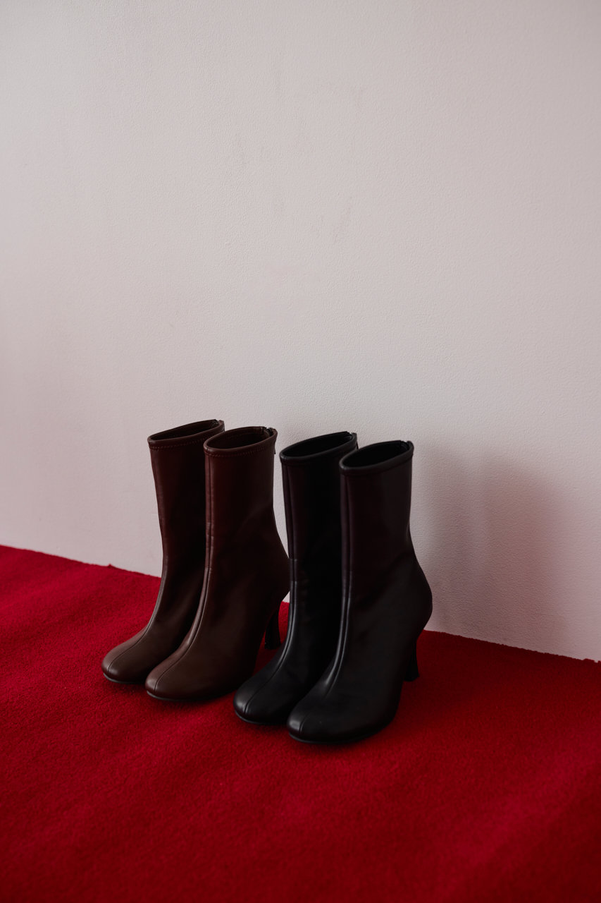 Rounded stretch boots/ブーツ