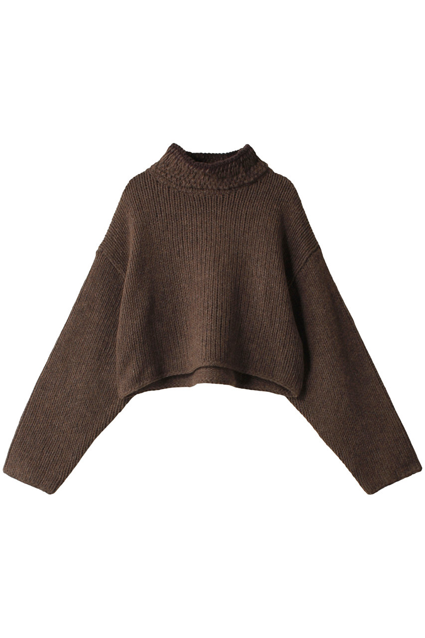 リムアーク/RIM.ARKのHoliday knit tops/ニット(ブラウン/460GAS70-0180)