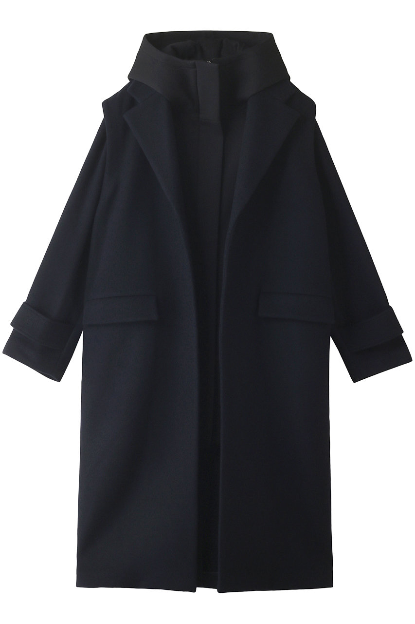 ＜ELLE SHOP＞ RIM.ARK Arrange luxury coat set/コート (ネイビー F) リムアーク ELLE SHOP