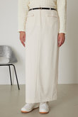 Back tuck maxi SK/スカート