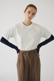 Layered tereko L/T shirt/シャツ