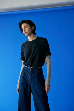 リムアーク/RIM.ARKのLayered tereko L/T shirt/シャツ(110100/110103)