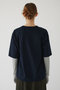 Layered tereko L/T shirt/シャツ リムアーク/RIM.ARK