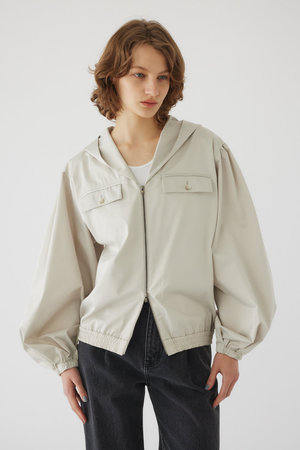 リムアーク/RIM.ARKのShirring gather hoodie/フーディ(110800/110802)