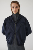 Shirring gather hoodie/フーディ