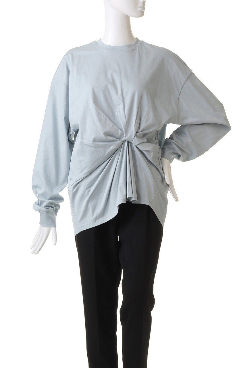 RIM. ARK フロントスリーブカットトップス RIM.ARK(リムアーク)｜Front twist cut tops/トップス/ホワイト