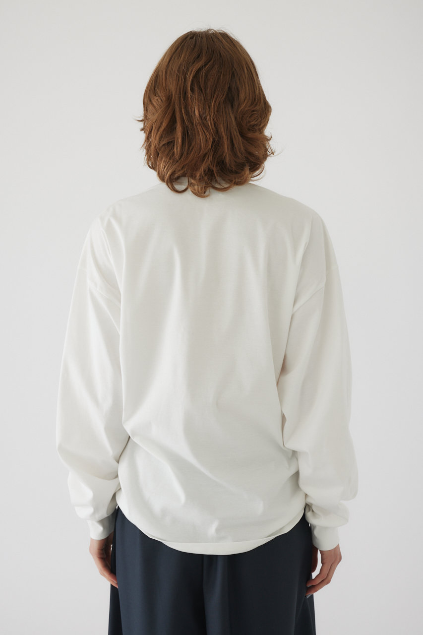 RIM. ARK フロントスリーブカットトップス RIM.ARK(リムアーク)｜Sleeve tuck cut tops/カットソー