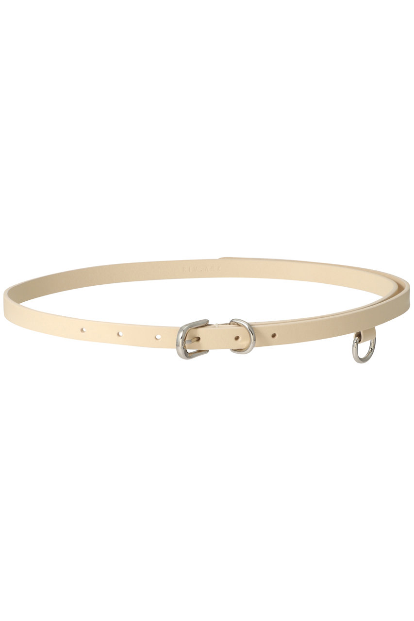 RIM.ARK D-ring set belt/ベルト (アイボリー, FREE) リムアーク ELLE SHOP