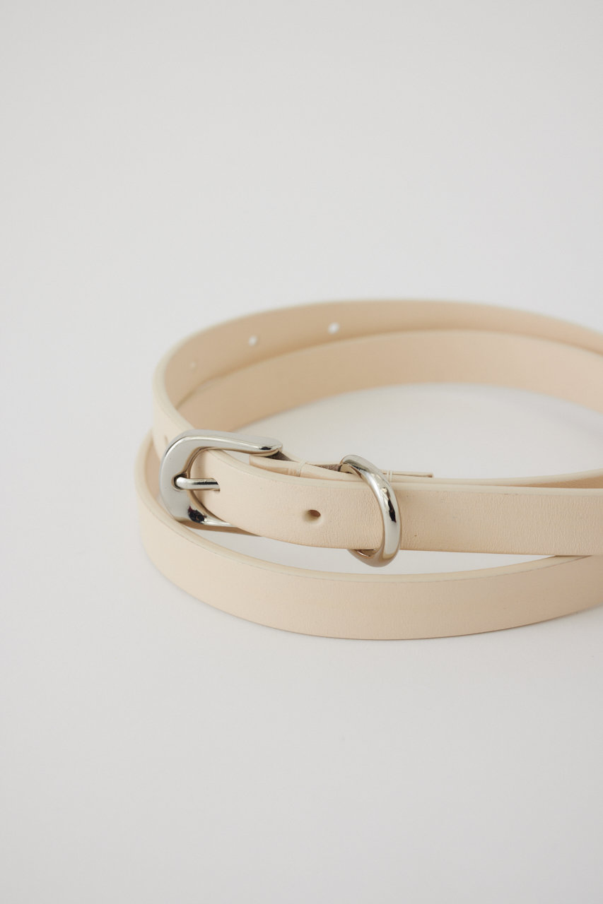 RIM.ARK(リムアーク)｜D-ring set belt/ベルト/アイボリー の通販 