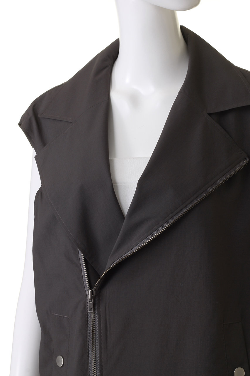 RIM.ARK(リムアーク)｜Over sized riders vest/ベスト/ホワイト
