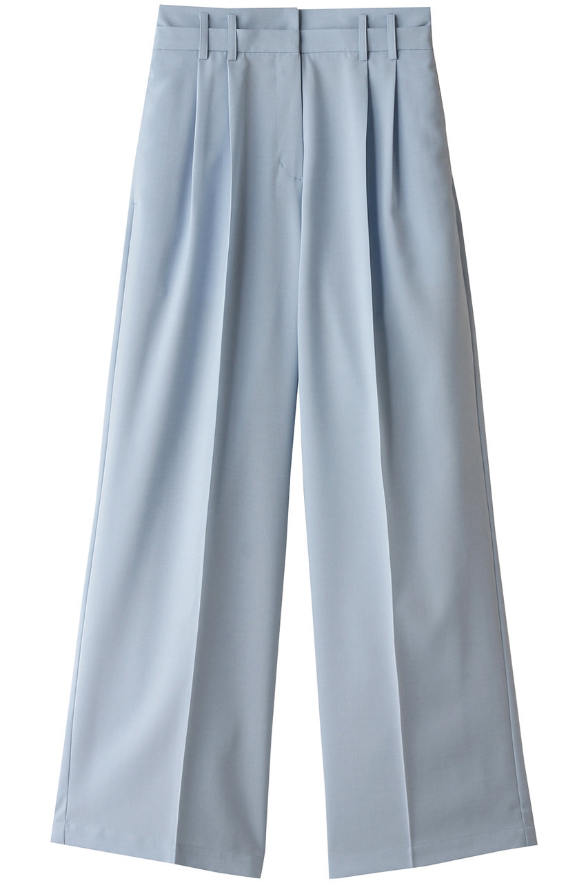 リムアーク/RIM.ARKのDouble waist slacks/パンツ(ライトブルー/460HSL31-0710)