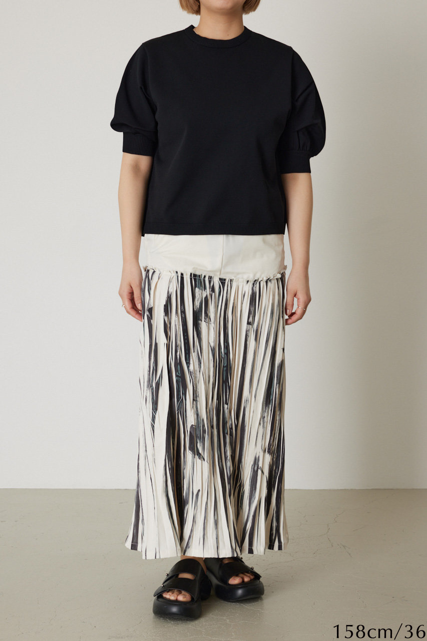 Rim ark Movement pleats tops