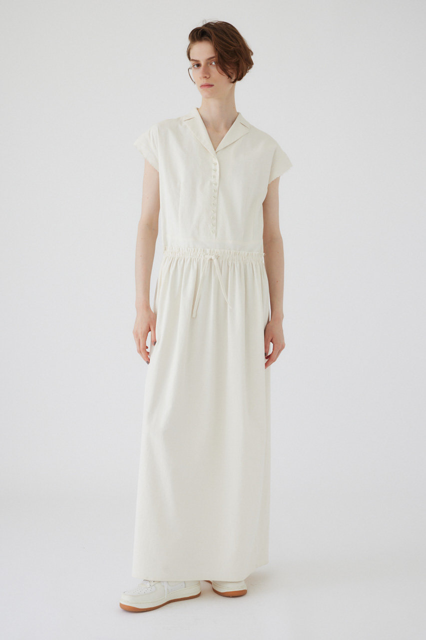 RIM.ARK(リムアーク)｜Waist narrow long dress/ドレス