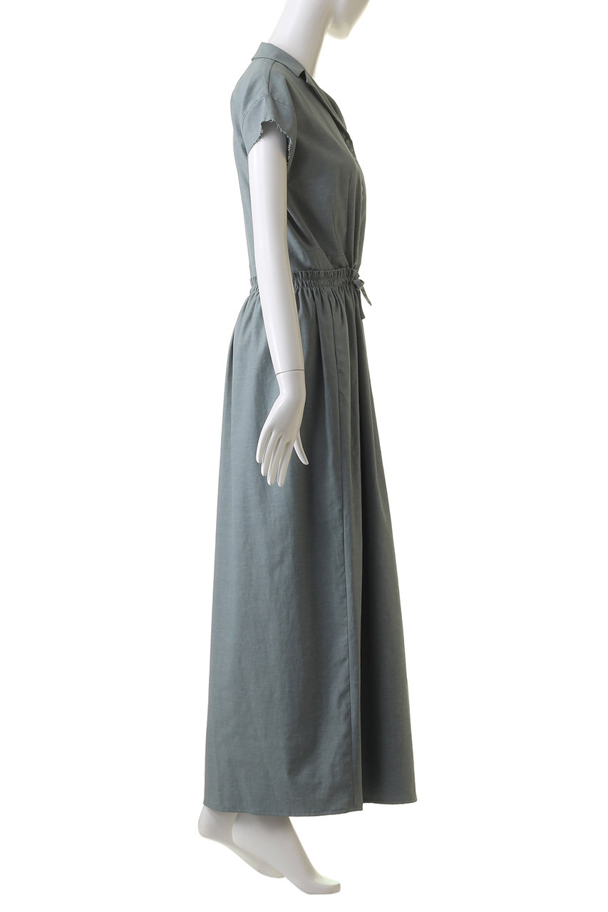 リムアークWaist narrow long dress L/BLU 38 RIM.ARK(リムアーク)｜Waist narrow long dress/ドレス
