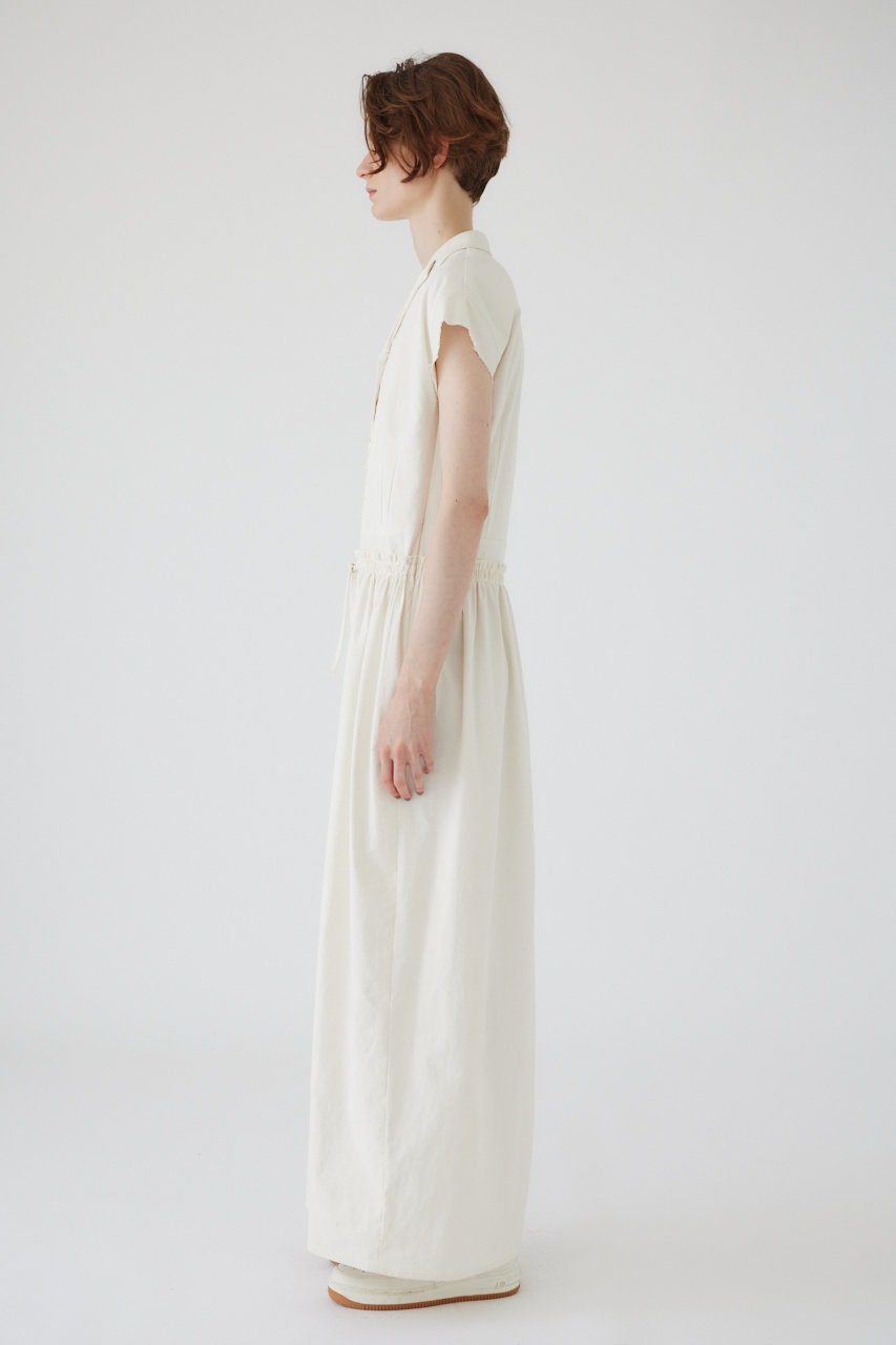 リムアークWaist narrow long dress L/BLU 38 リムアークWaist narrow long dress L/BLU 38 - メルカリ