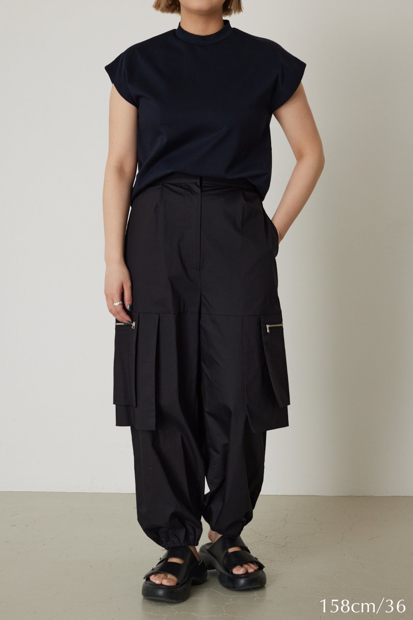 RIM.ARKリムアークSleeve point op　ブラック　サイズ36 RIM.ARK（リムアーク）の「Sleeve point OP（ワンピース）」 - WEAR