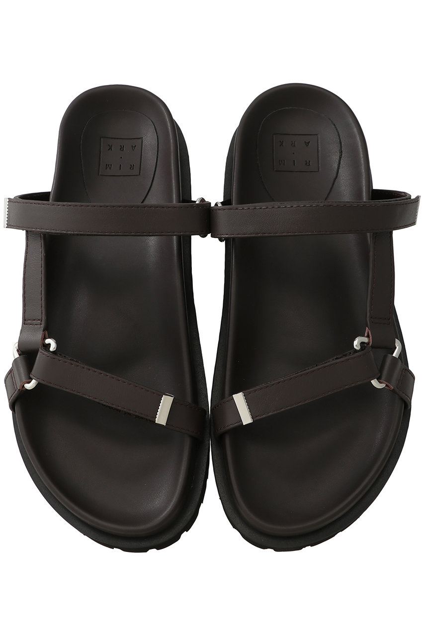 リムアーク/RIM.ARKのRubber sole strap sandal/サンダル(ブラウン/460HSS50-0080)