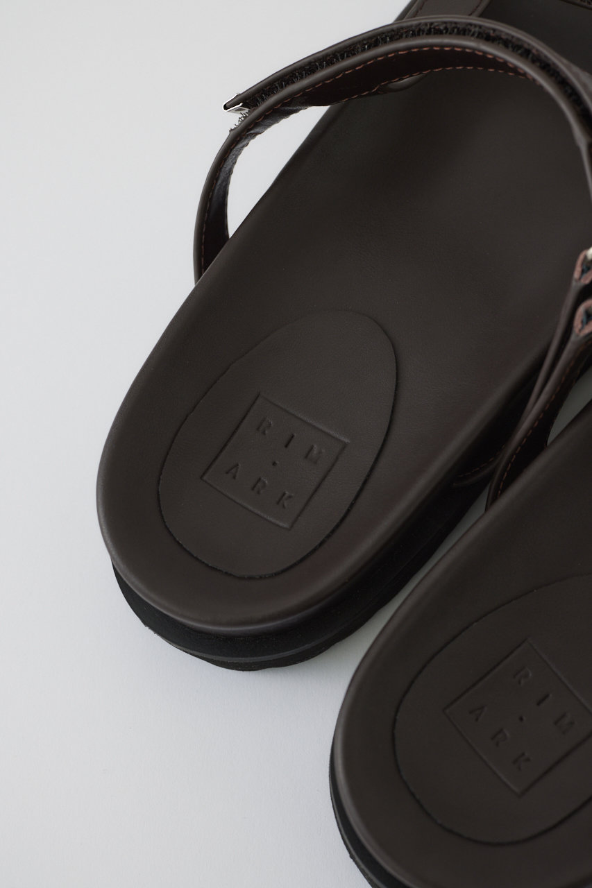 RIM.ARK(リムアーク)｜Rubber sole strap sandal/サンダル
