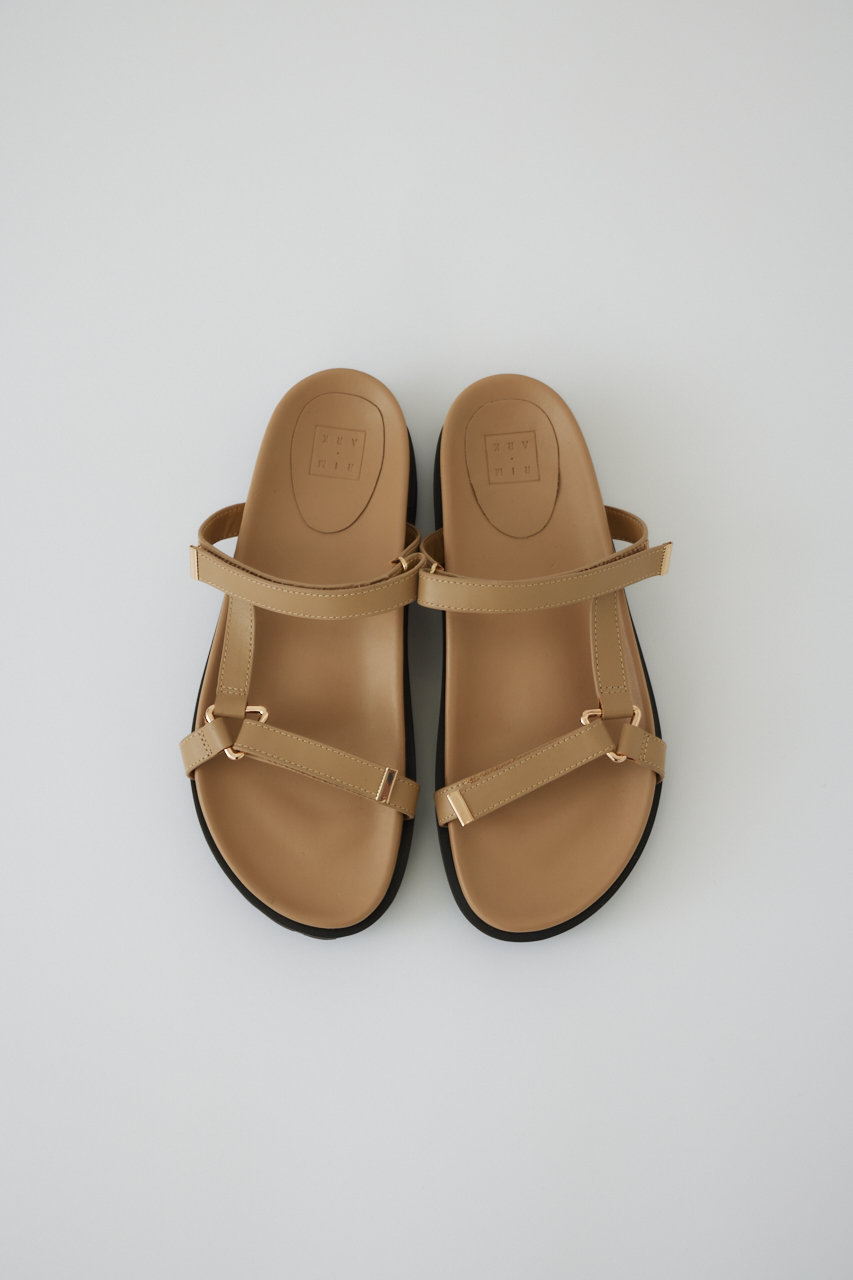 RIM.ARK(リムアーク)｜【5/1 10:00販売開始】Rubber sole strap sandal 