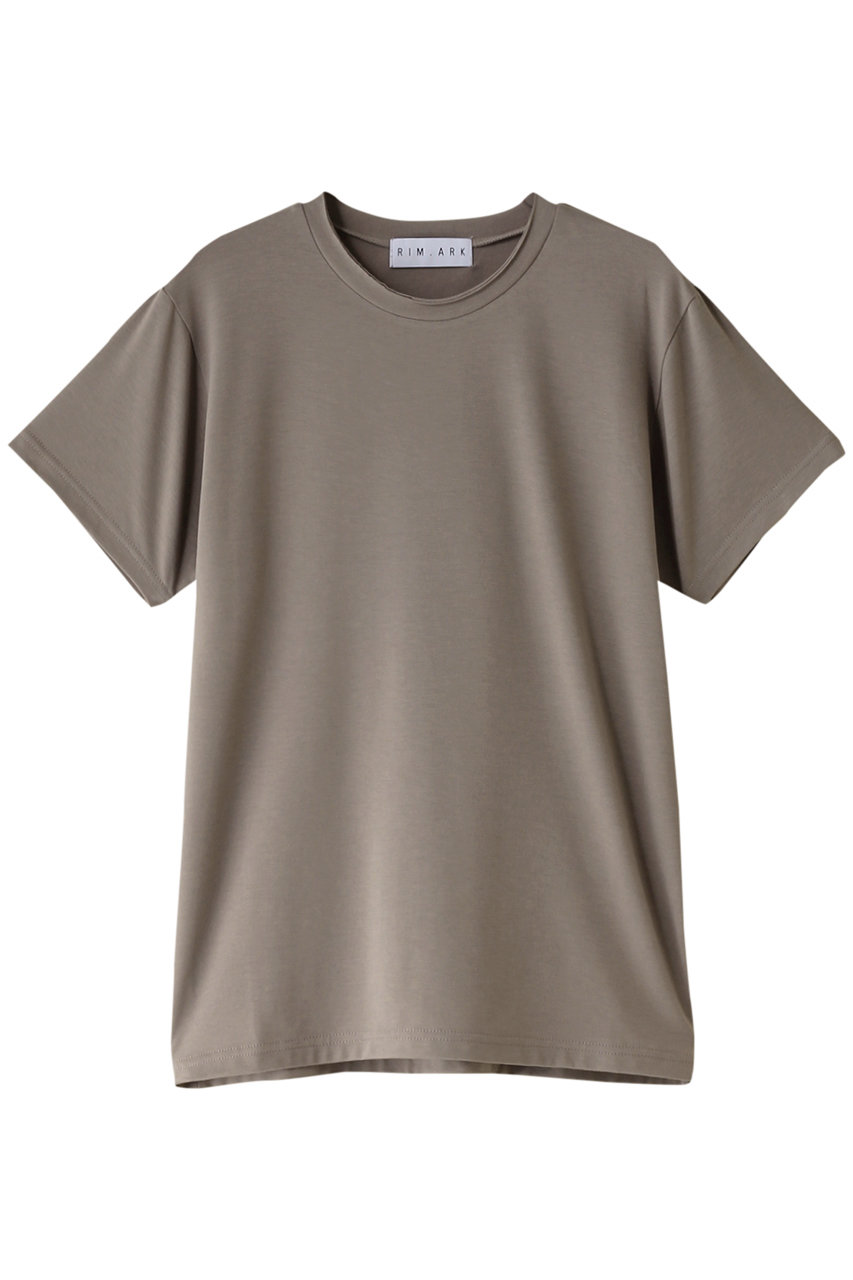 リムアーク/RIM.ARKのSmooth texture T-SH/Tシャツ(ベージュ/460HSS80-0090)