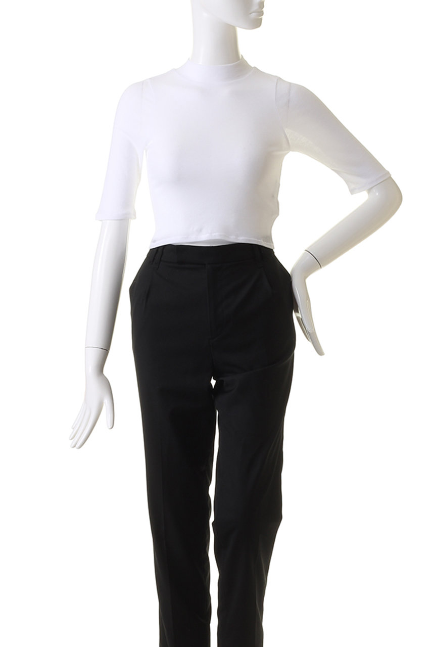 RIM.ARK(リムアーク)｜Cotton tight half sleeve tops/トップス