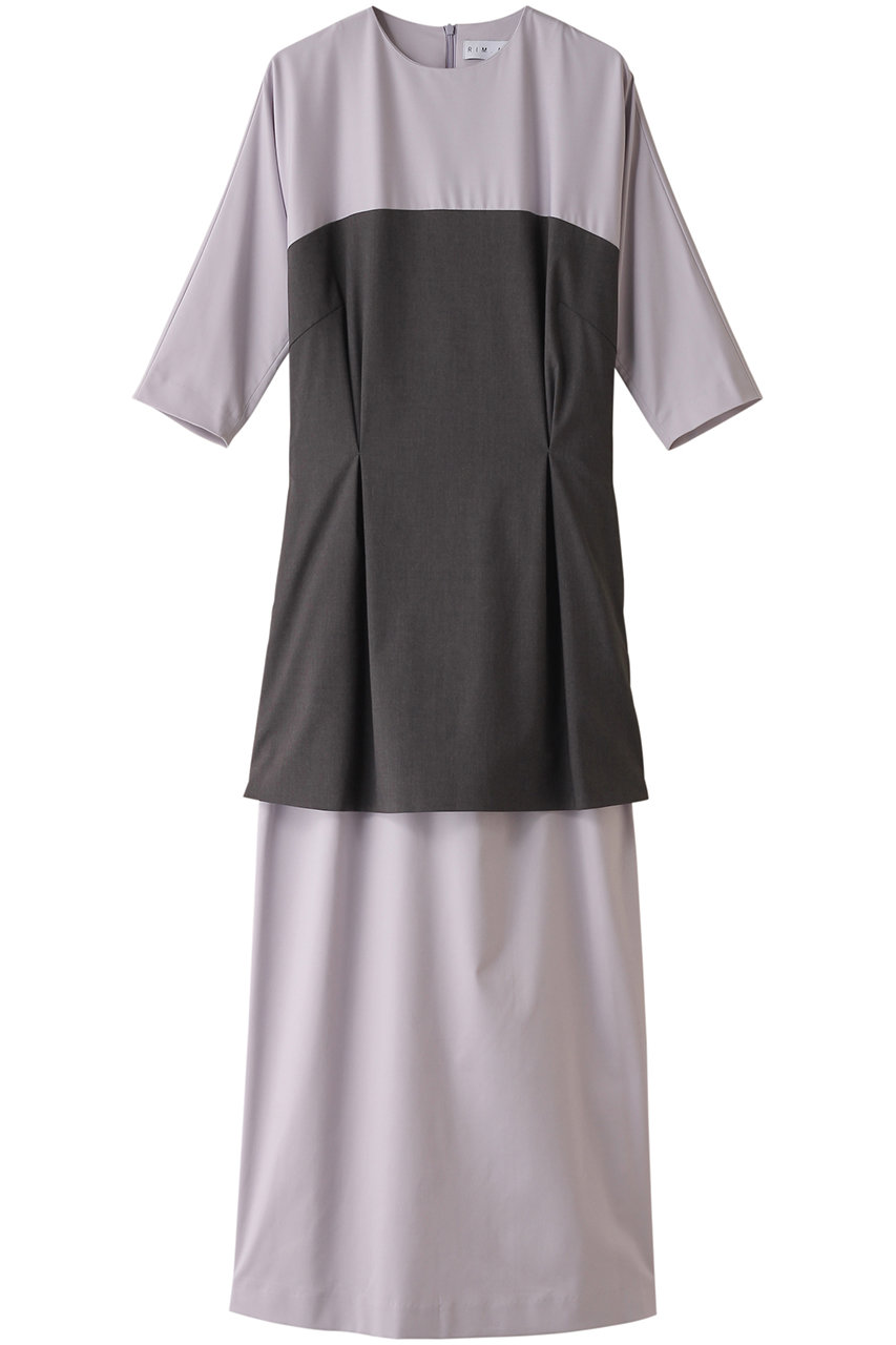 リムアーク/RIM.ARKのBustier dress/ドレス・ワンピース(パープル/460HAS33-0261)