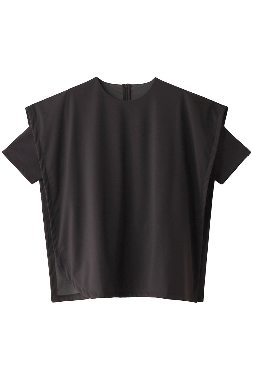 リムアーク/RIM.ARKのLayered square cut tops/トップス(ダークブラウン/460HAS80-0221)