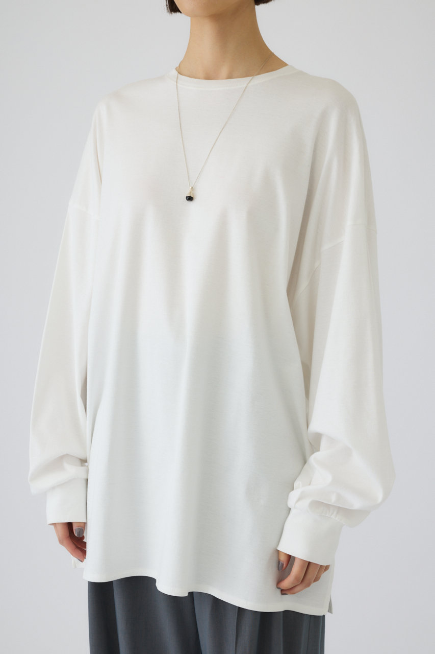 RIM.ARK(リムアーク)｜Dolman cut tops/トップス/ホワイト の