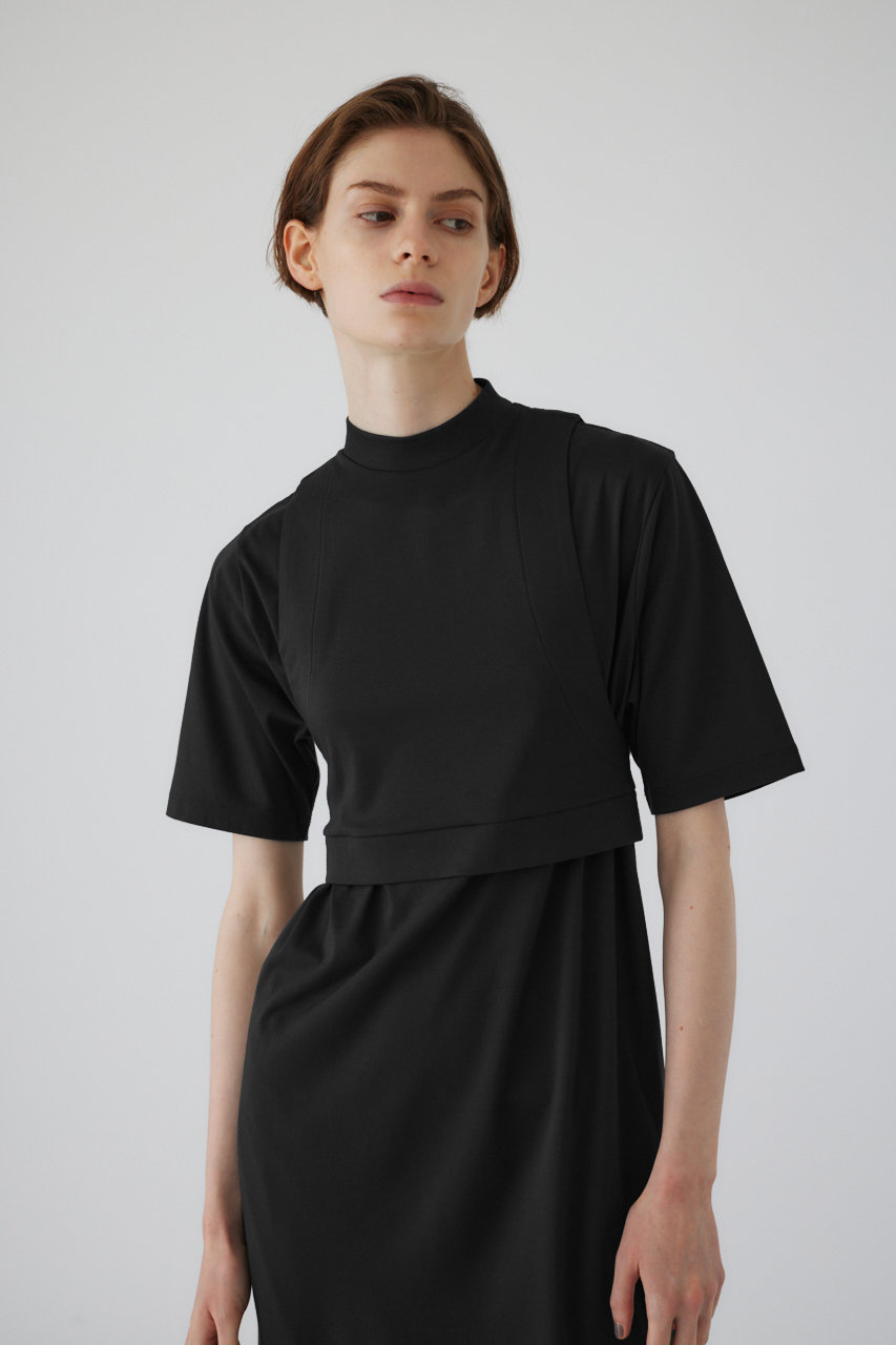 リムアーク/RIM.ARKのTops set cut dress/ワンピース(ブラック/460HAS83-0291)