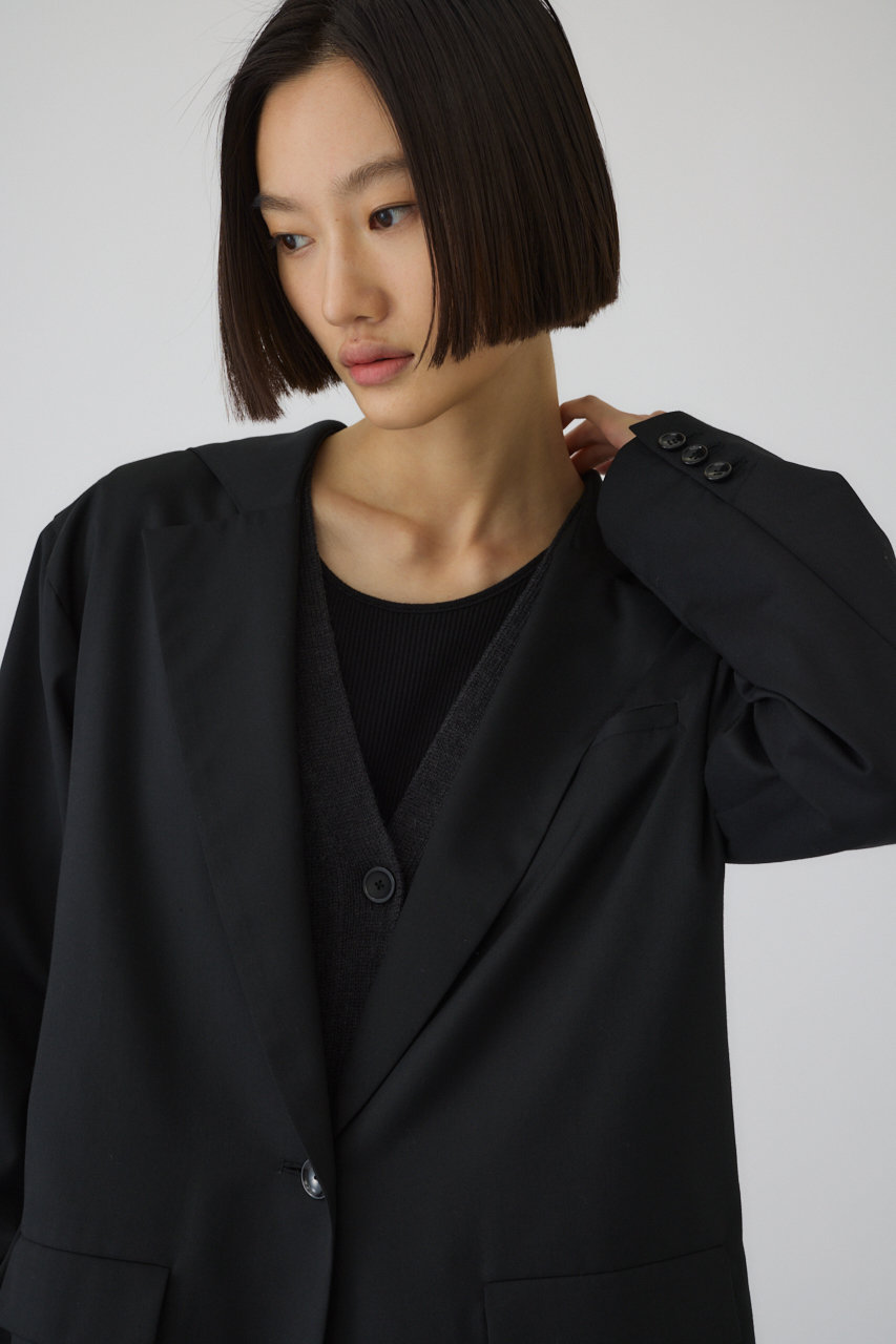 RIM.ARK(リムアーク)｜Tailored hoodie JK/ジャケット/ブラック
