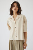 Open collar half sleeve SH/シャツ