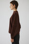 Middle neck cotton L/T/ロングTシャツ リムアーク/RIM.ARK