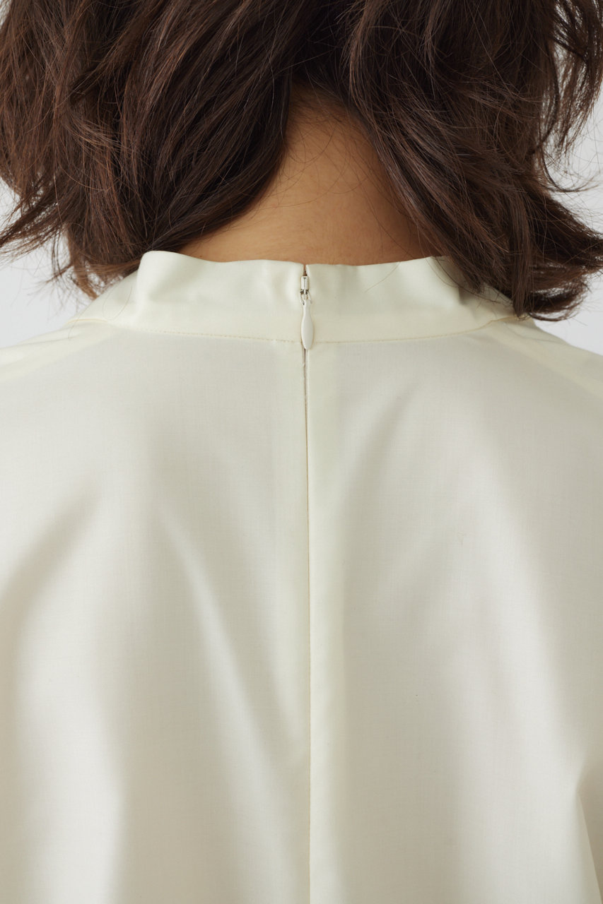 RIM.ARK(リムアーク)｜Many tuck tie blouse/ブラウス/アイボリー の