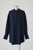 Oversize stand collar SH/シャツ リムアーク/RIM.ARK