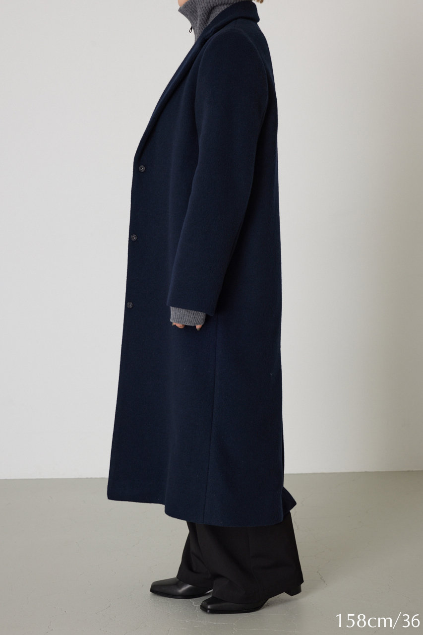★tomucyama★RIM.ARK チェスターコート　ネイビー ☆tomucyama様専用☆RIM.ARK チェスターコート ネイビー - メルカリ