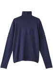 Turtleneck tight knit tops/ニット