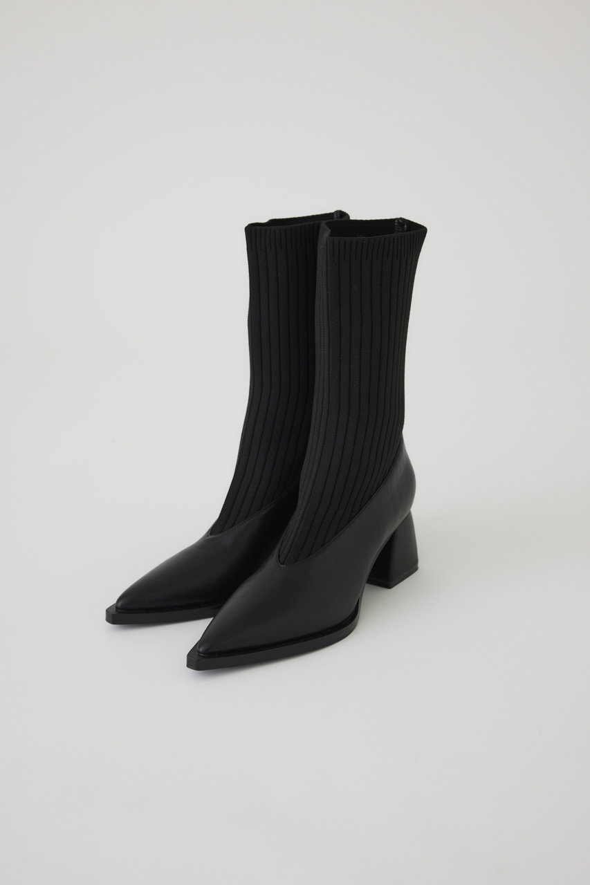 リムアーク/RIM.ARKの【10/2 10:00販売開始】V cut socks boots/ブーツ(ブラック/460HAL50-1651)