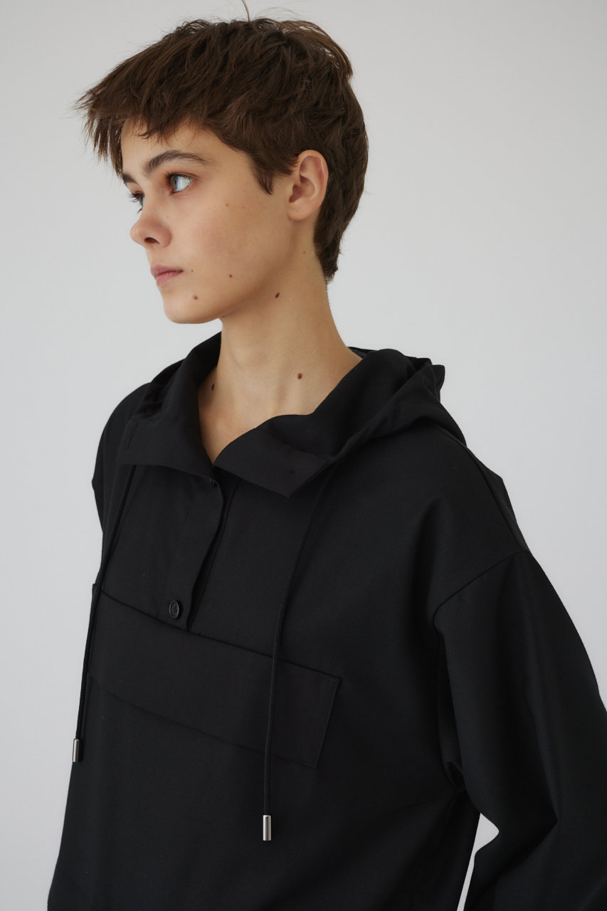 RIM.ARK(リムアーク)｜Anorak OP/ワンピース/ブラック の通販