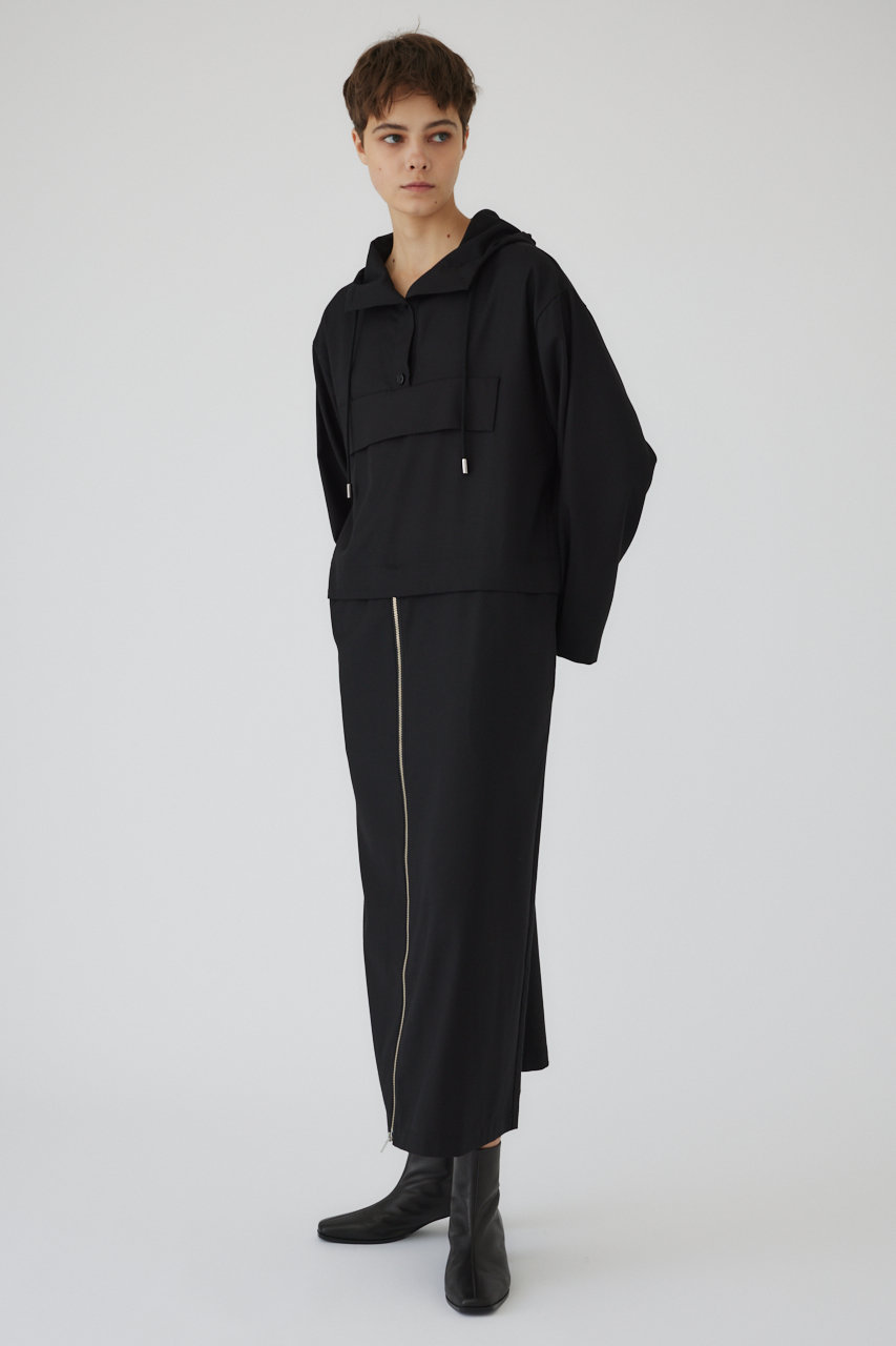 RIM.ARK(リムアーク)｜Anorak OP/ワンピース/ブラック の通販