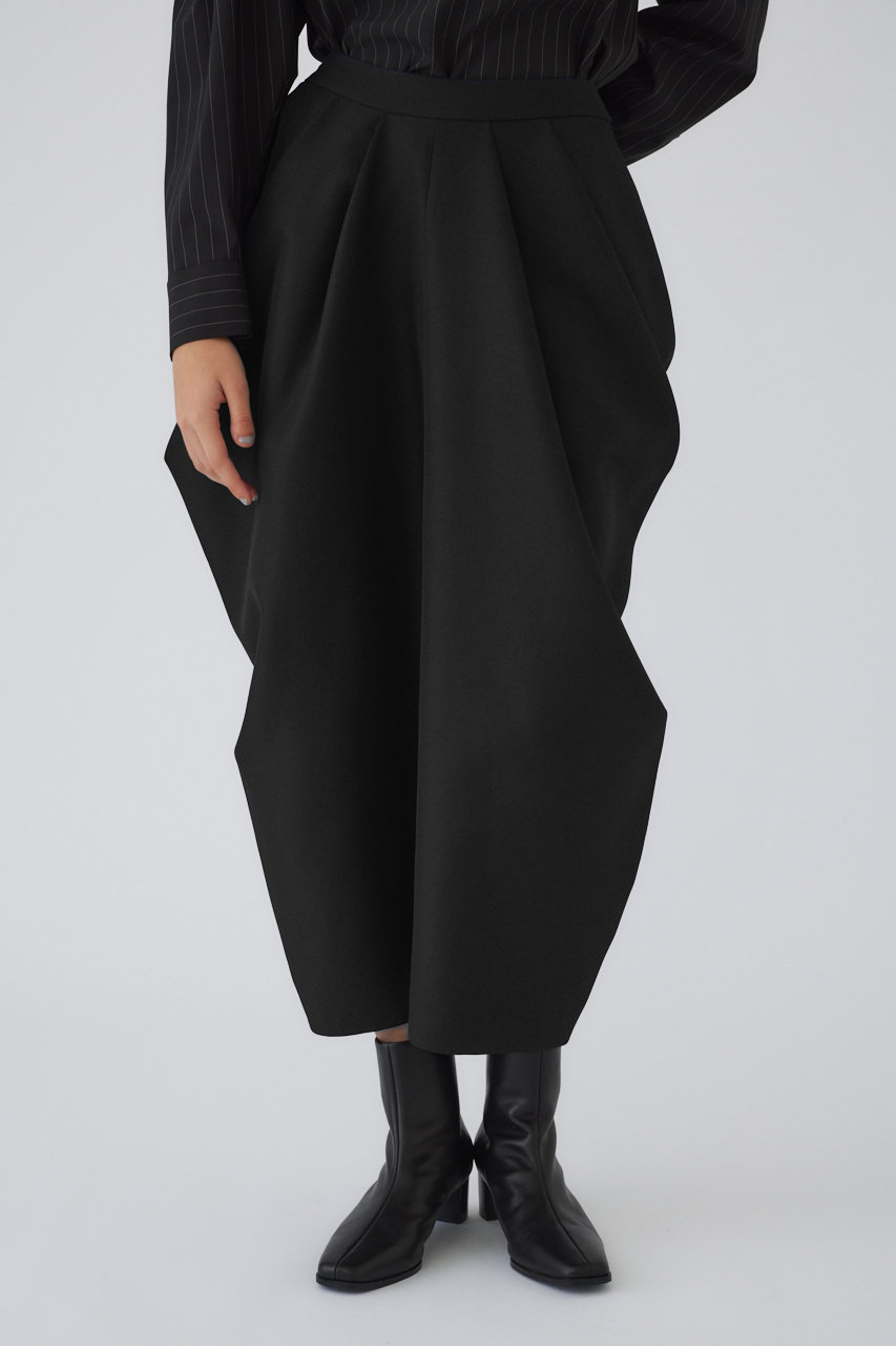 RIM.ARK Drape luxury sk ドレープ スカート ネイビー RIM.ARK（リムアーク）の「Drape luxury SK（スカート）」 - WEAR
