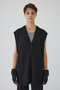 【11/20 10:00販売開始】4type long knit vest/ベスト リムアーク/RIM.ARK チャコールグレー