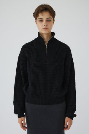 リムアーク/RIM.ARKのZip up over knit/ニット(110300/110301)