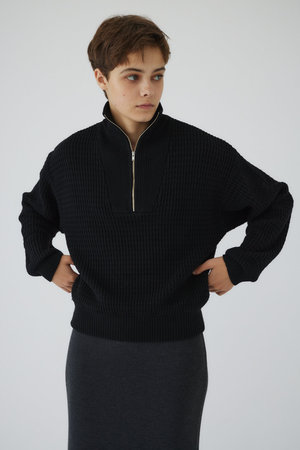 リムアーク/RIM.ARKのZip up over knit/ニット(110300/110301)
