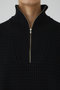 【11/20 10:00販売開始】Zip up over knit/ニット リムアーク/RIM.ARK