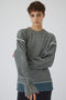 【11/20 10:00販売開始】Curved mix color tunic/チュニック リムアーク/RIM.ARK